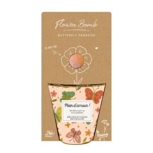 Kit de semis - Plein d'amour - 1 bombe à graines - BIO